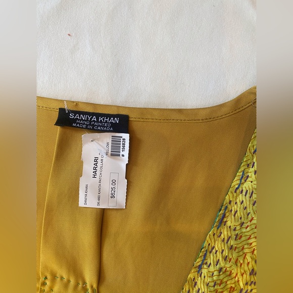 NWT Saniya Khan Custom Hand-painted Duster Jacket - Picture 3 of 4